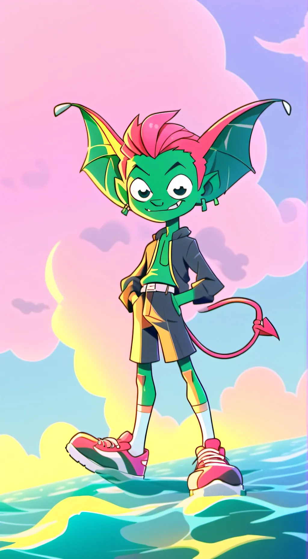 ai character: HELLUVA BOSS background