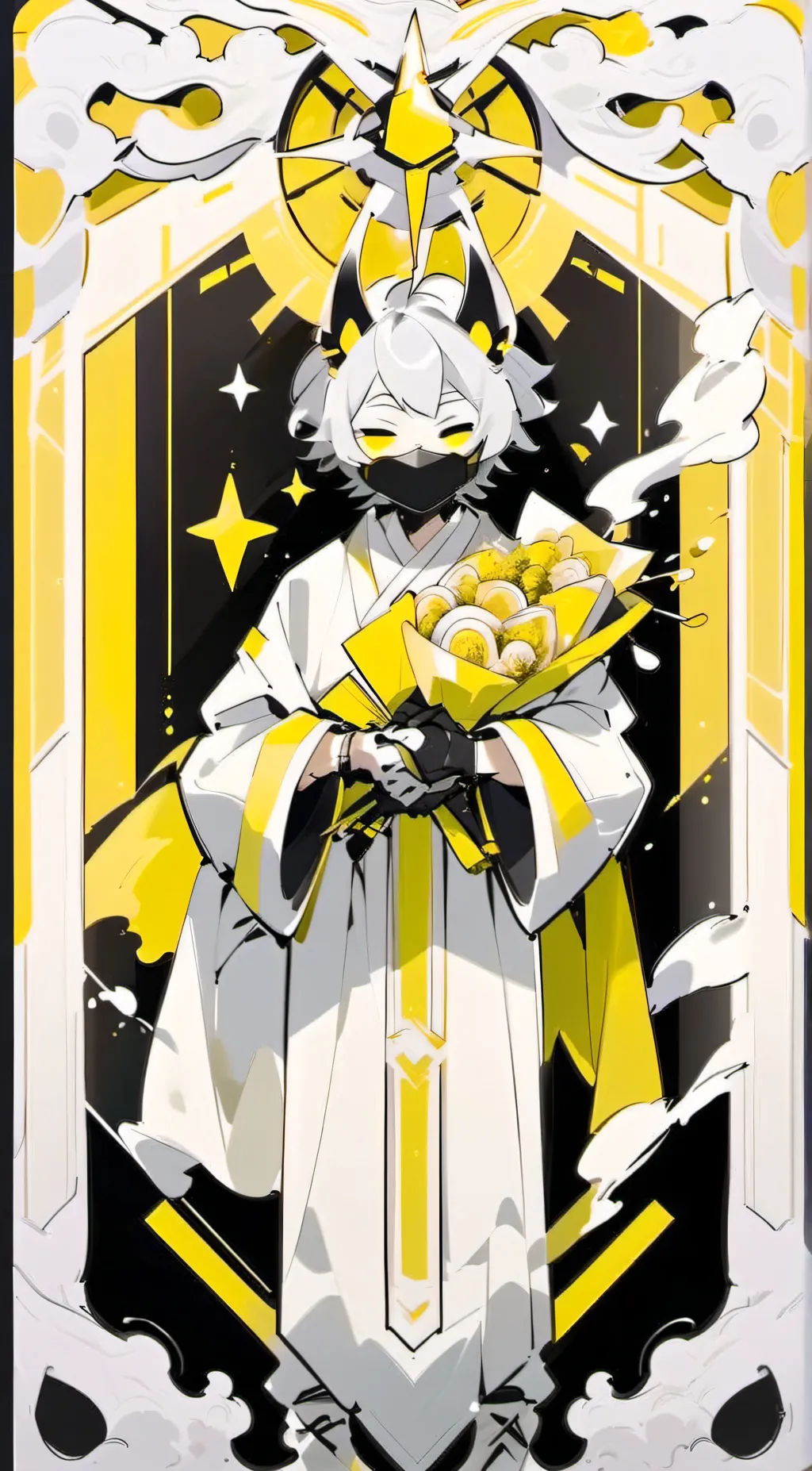 ai character: N murder drones background