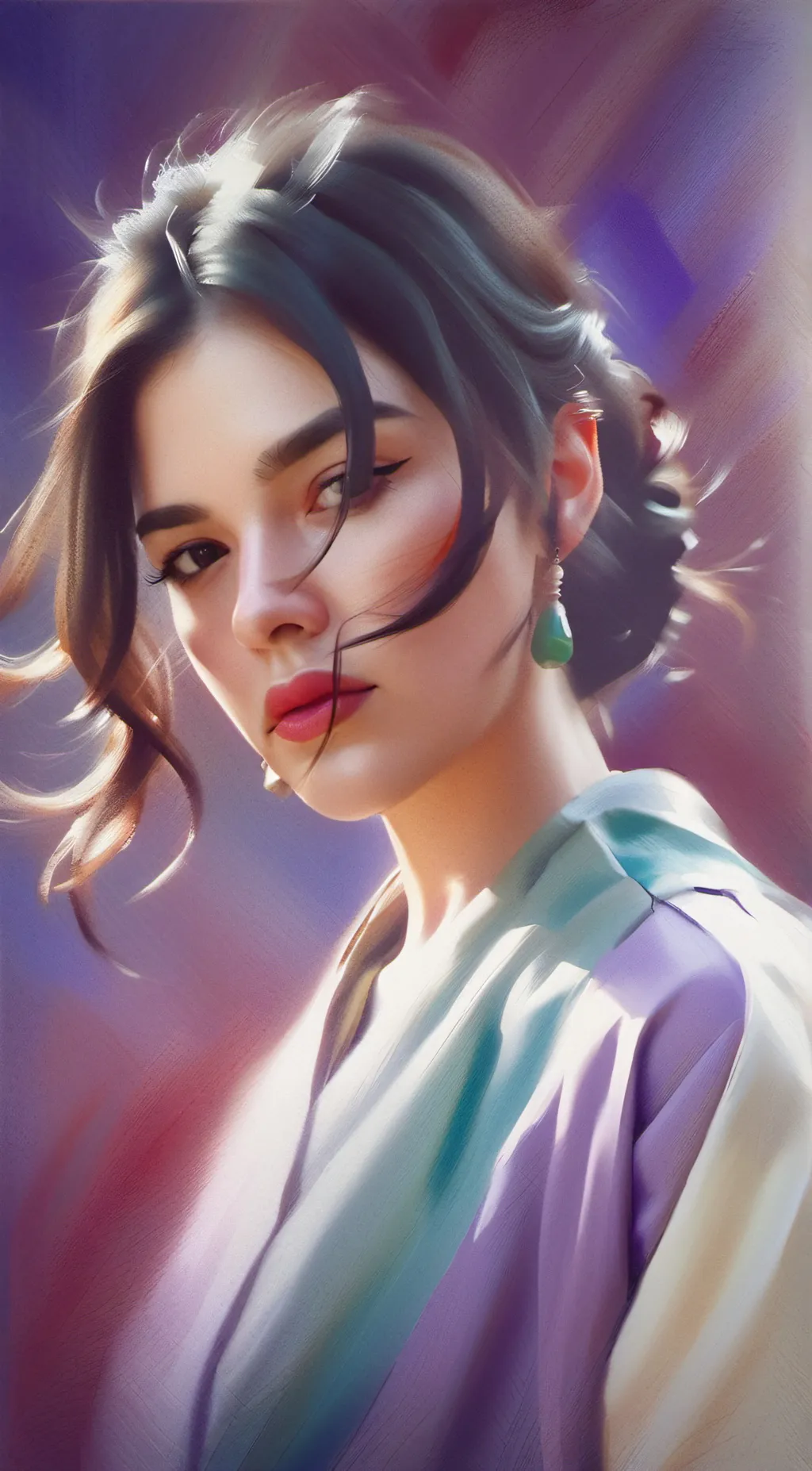 ai character: Ariana background