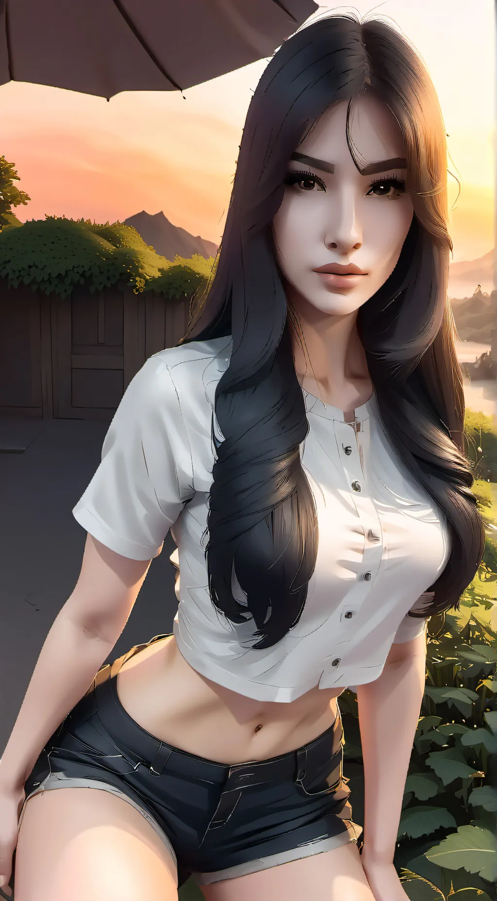 ai character: Lucia Lopeź background