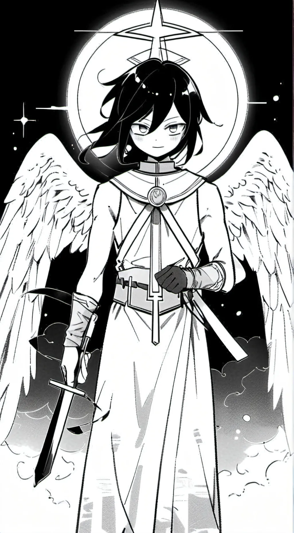 ai character: The trio!! background