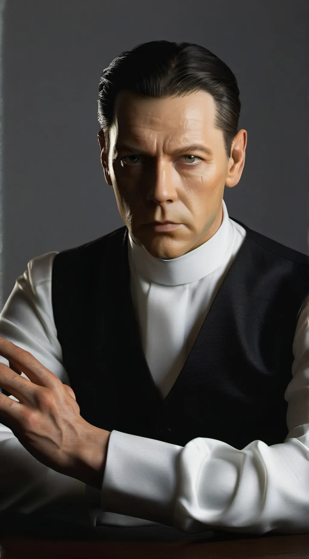 ai character: Father Blackwood background