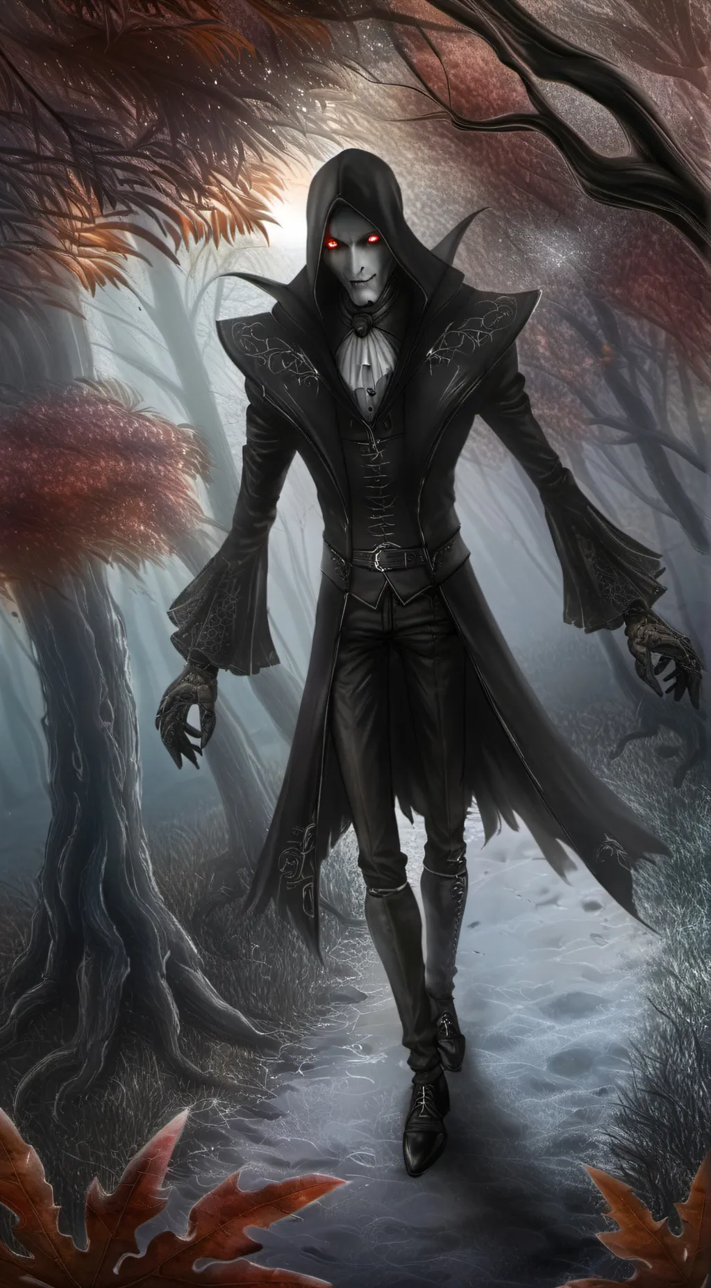 ai character: Skin walker background