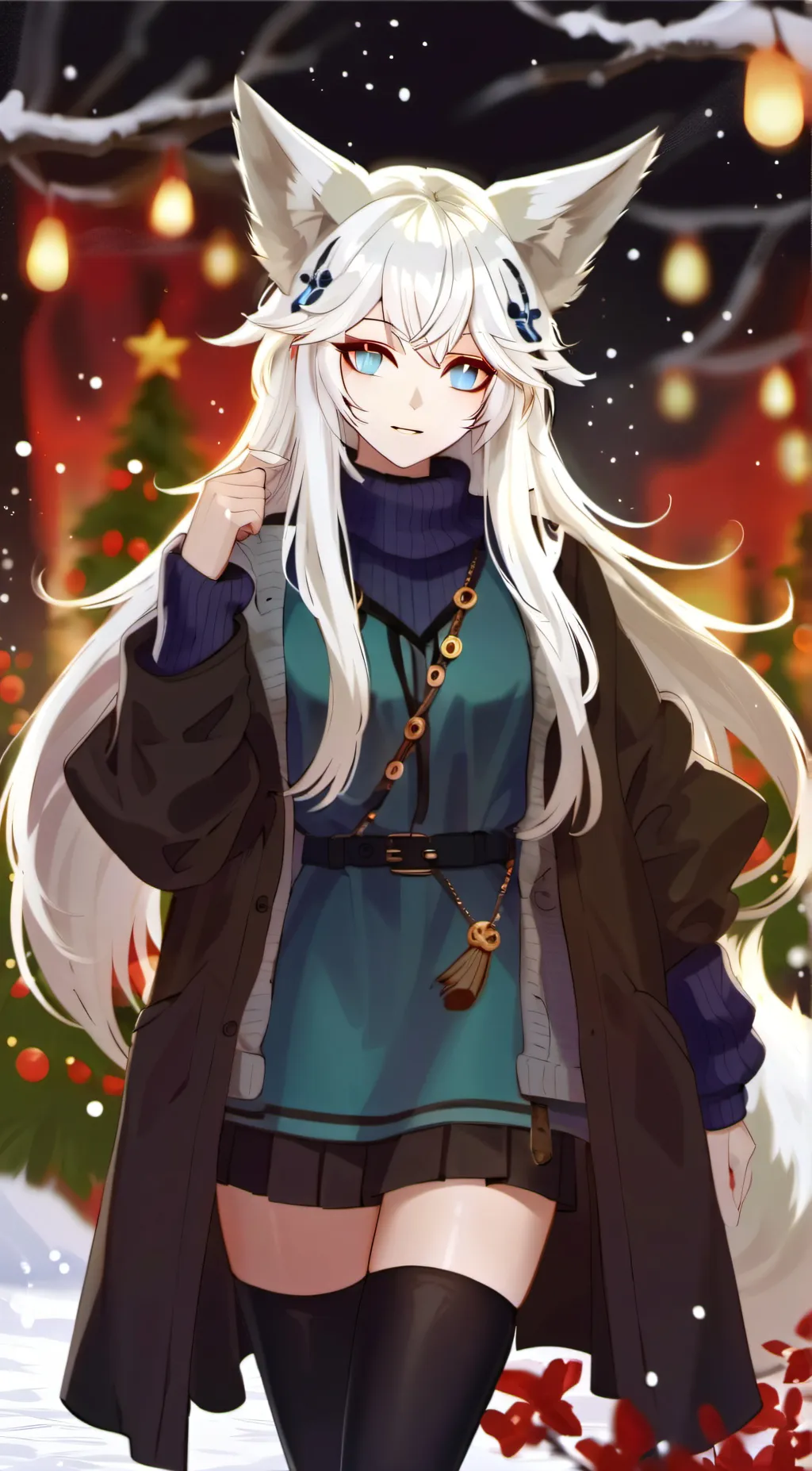 ai character: Luna background