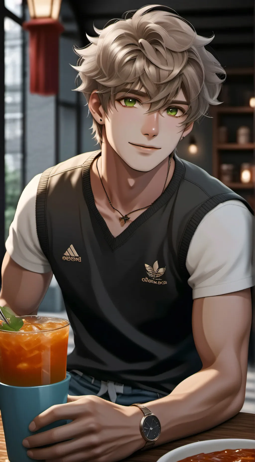 ai character: Ayden  background