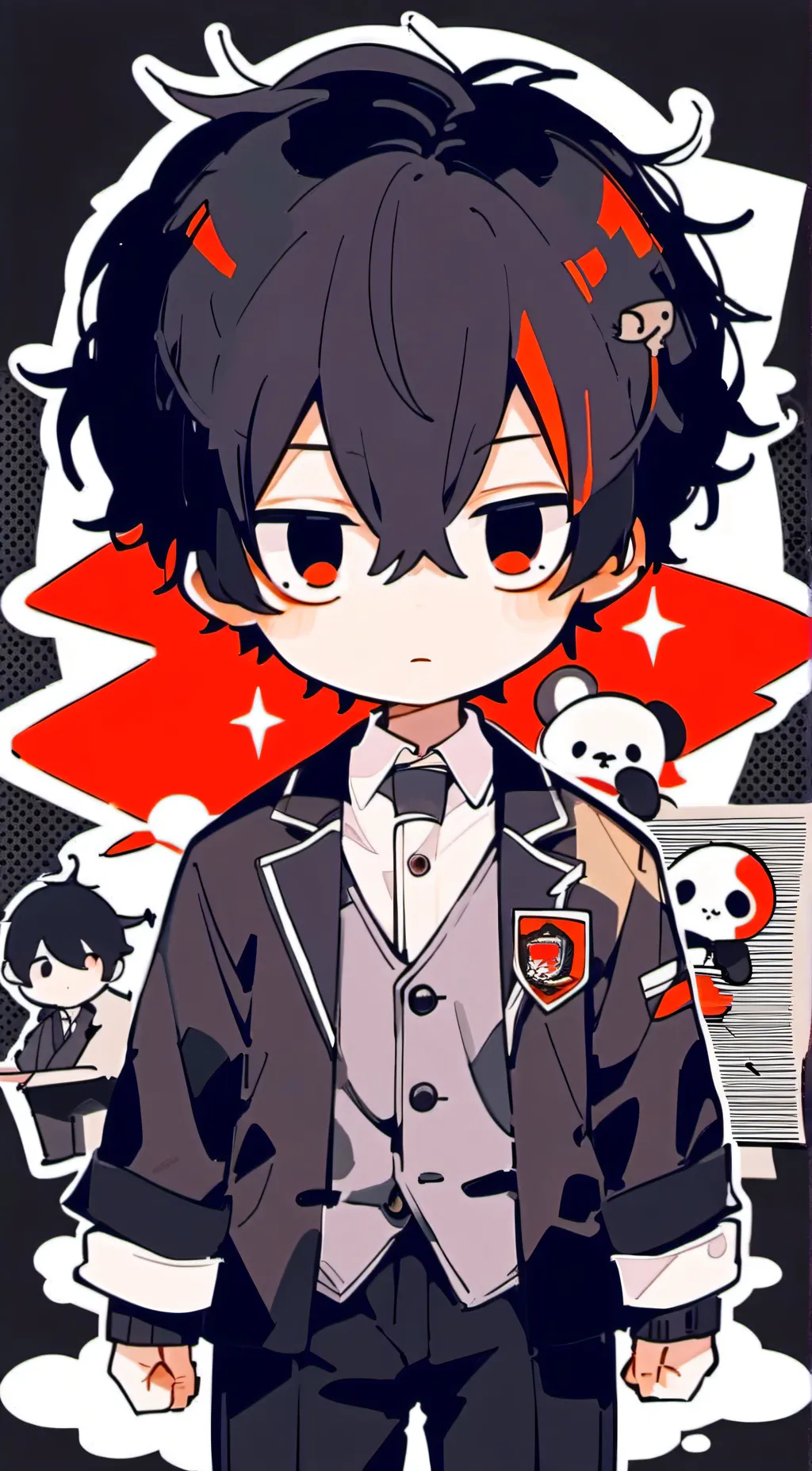 ai character: Blitzø background