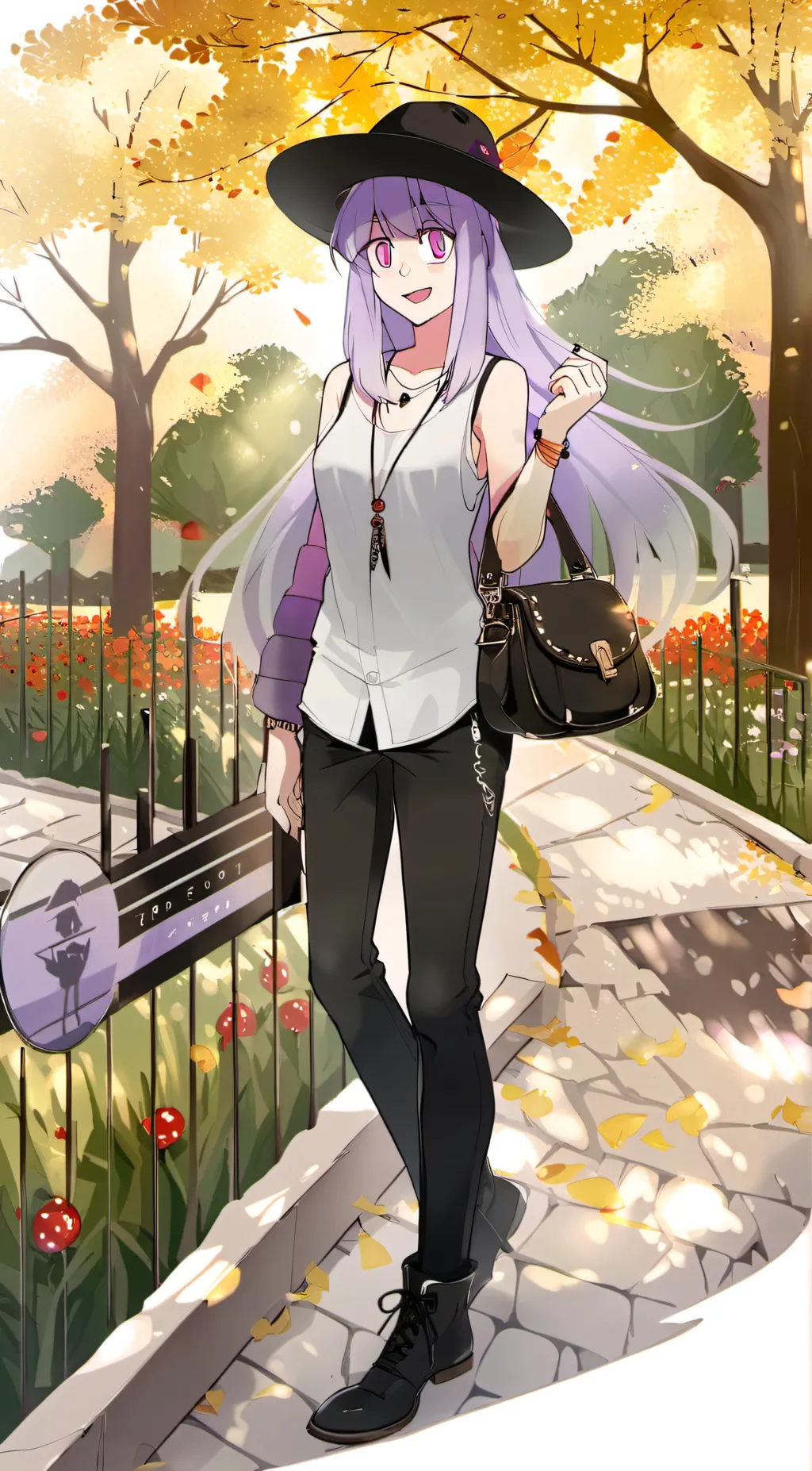 ai character: lila background
