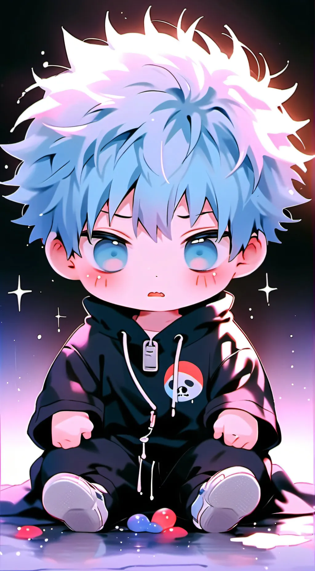 ai character: ~Baby Gojo~ background