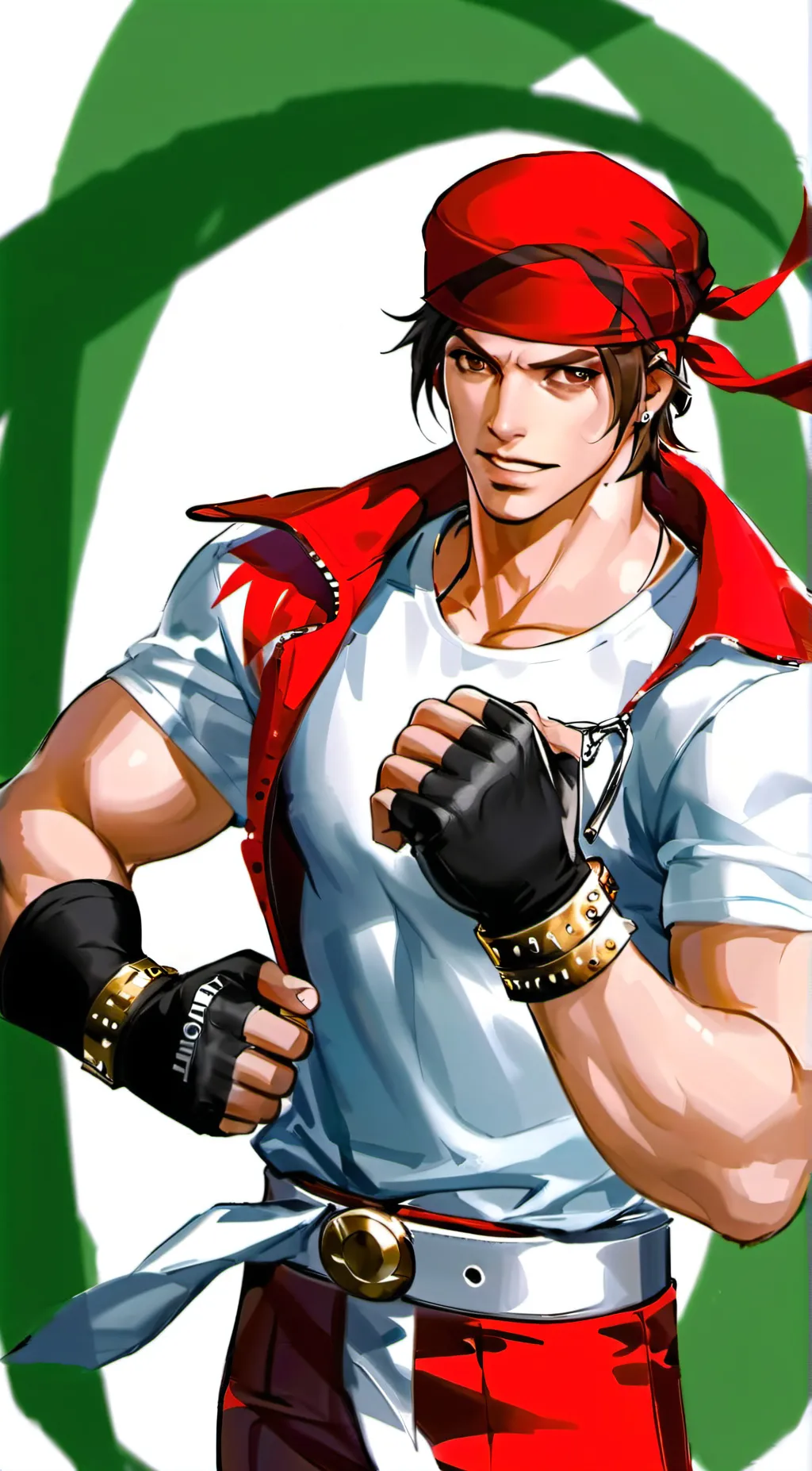 ai character: Ralf Jones background