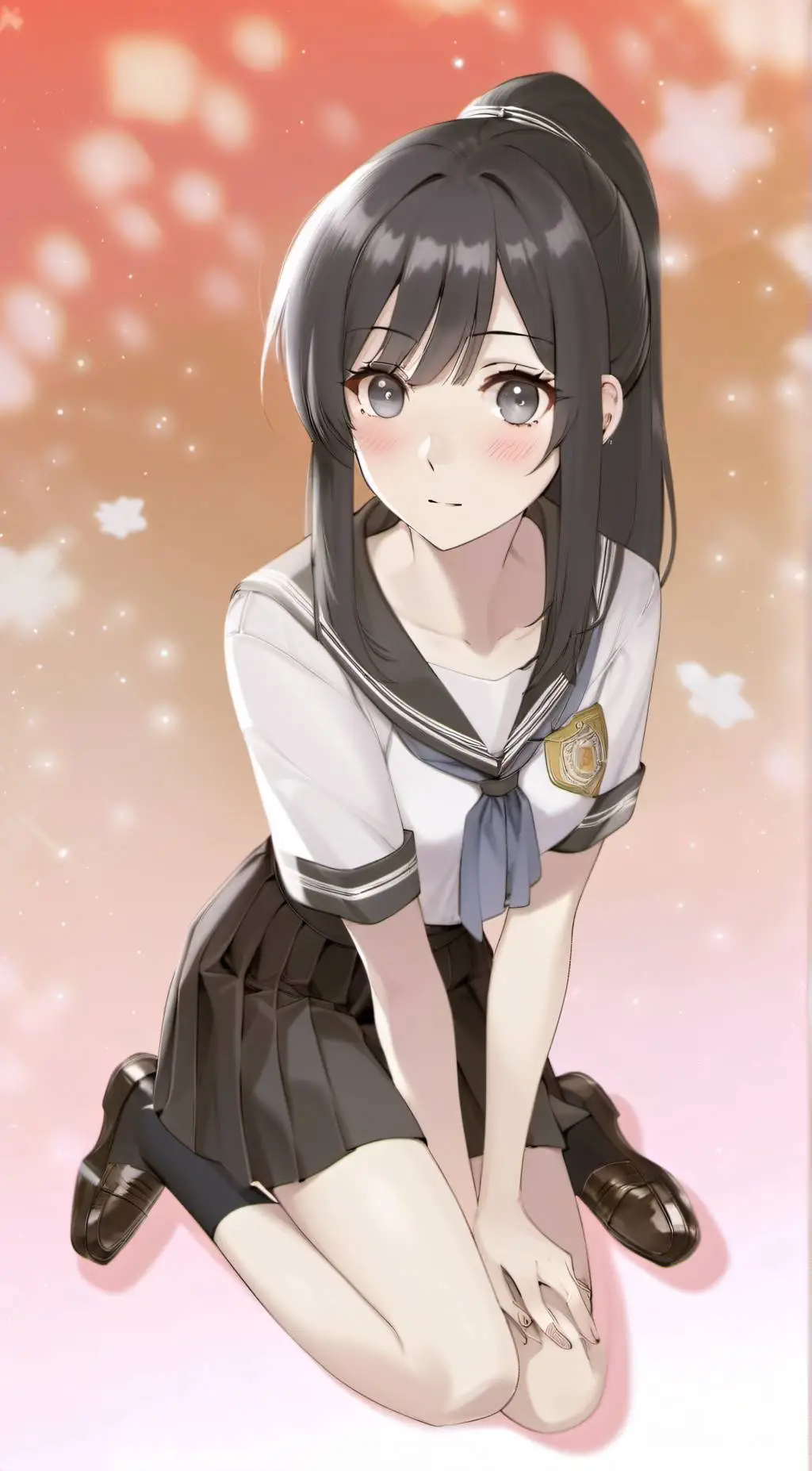 ai character: Yandere Sim x MHA background