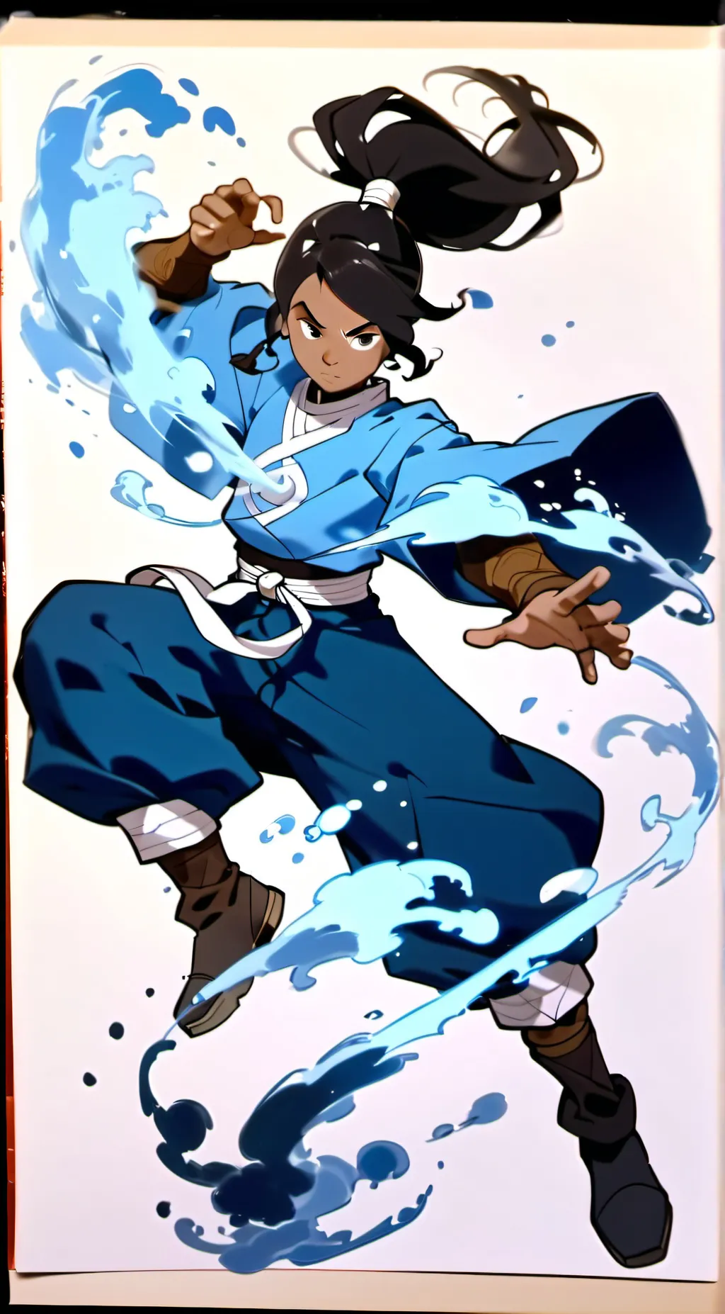 ai character: Korra background
