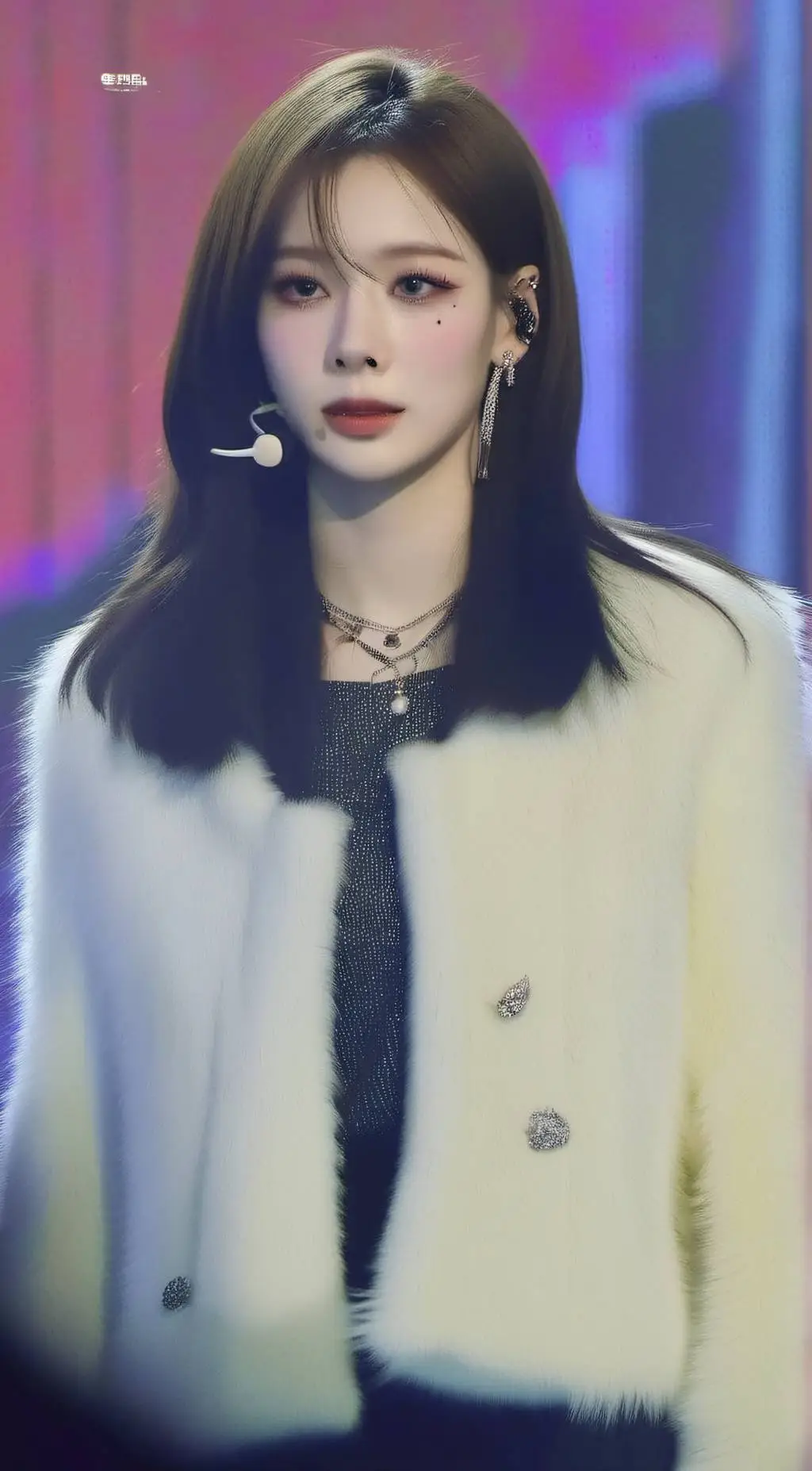 ai character: Winter background