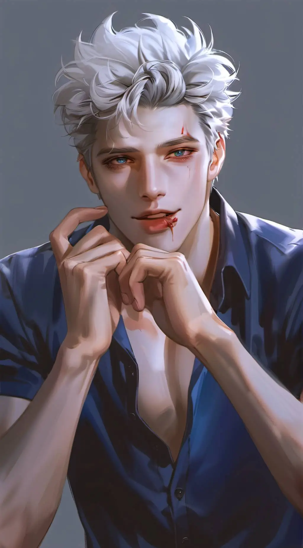 ai character: David background