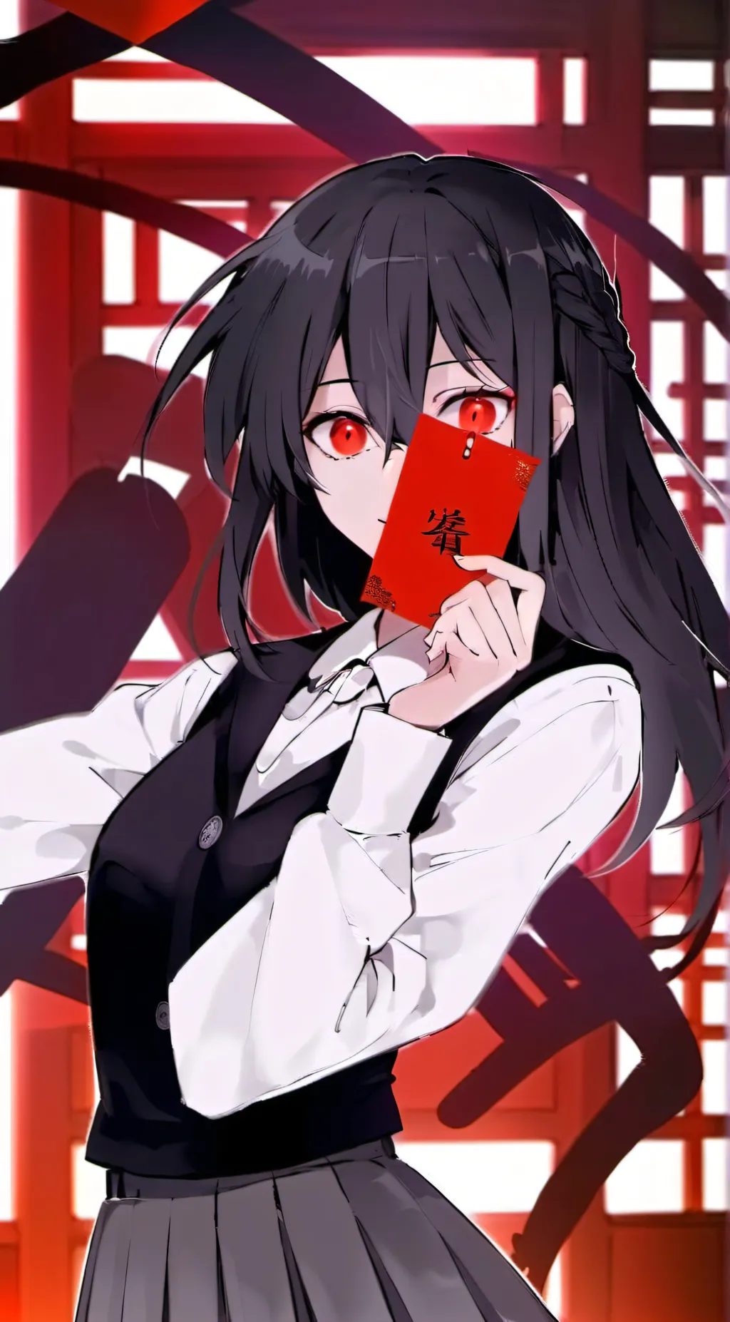 ai character: redzie background