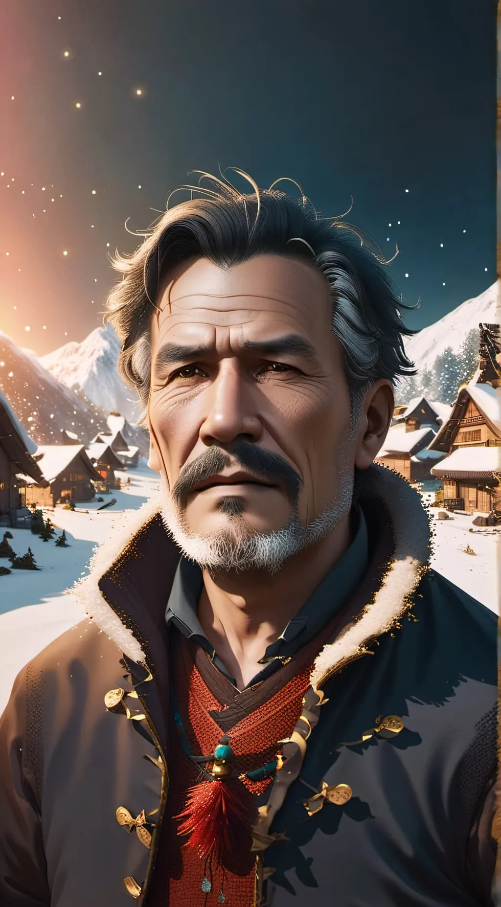 ai character: Leonardo Lupu background