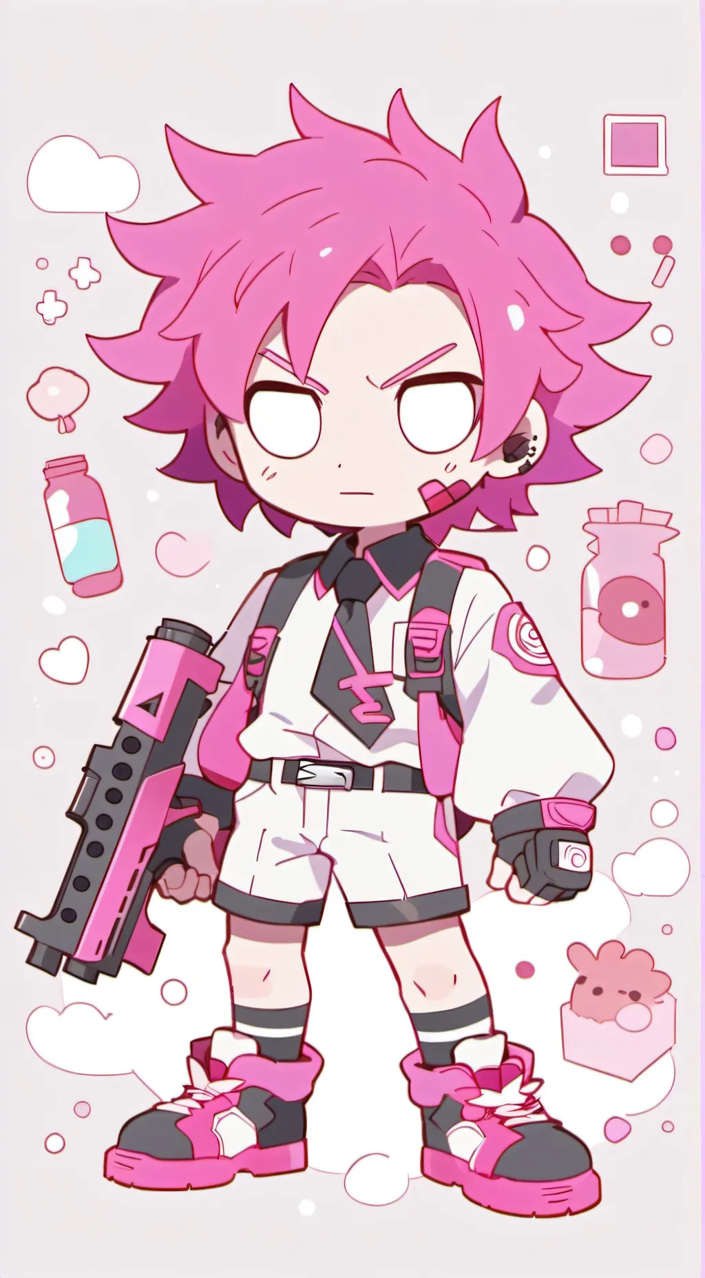 ai character: Gd insane  background