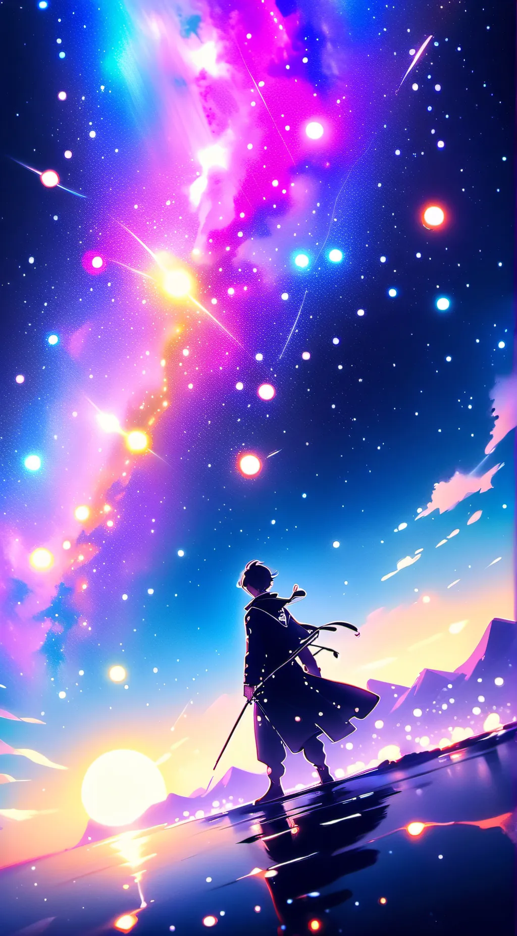 ai character: Phoenix and kae background