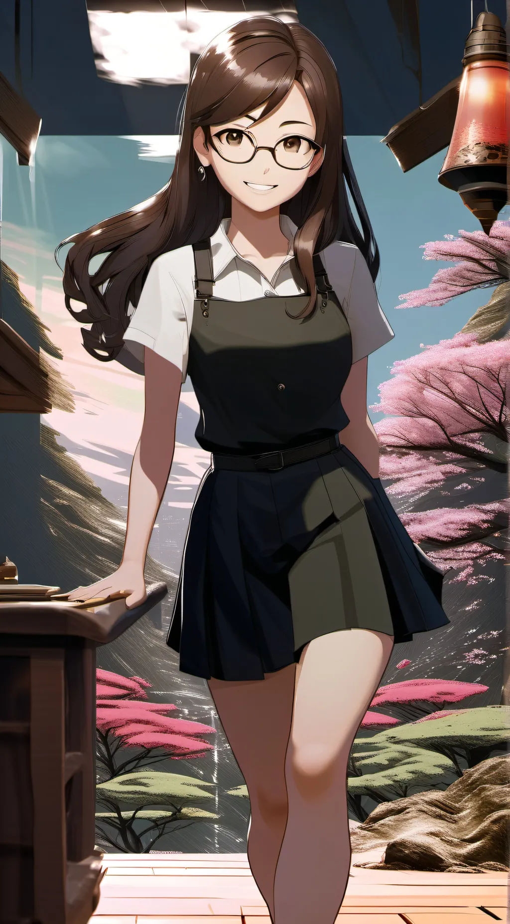 ai character: Kim background