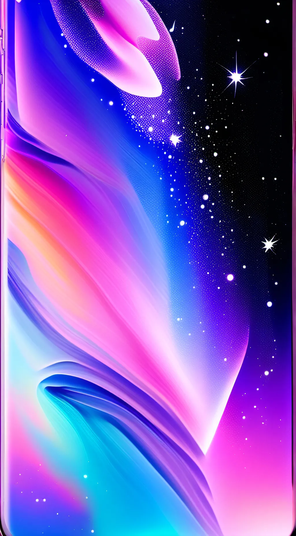 ai character: iphone 11 background
