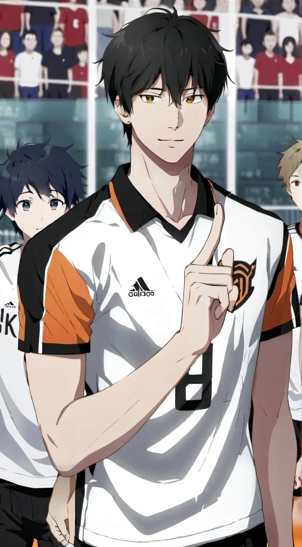 ai character: haikyuu background