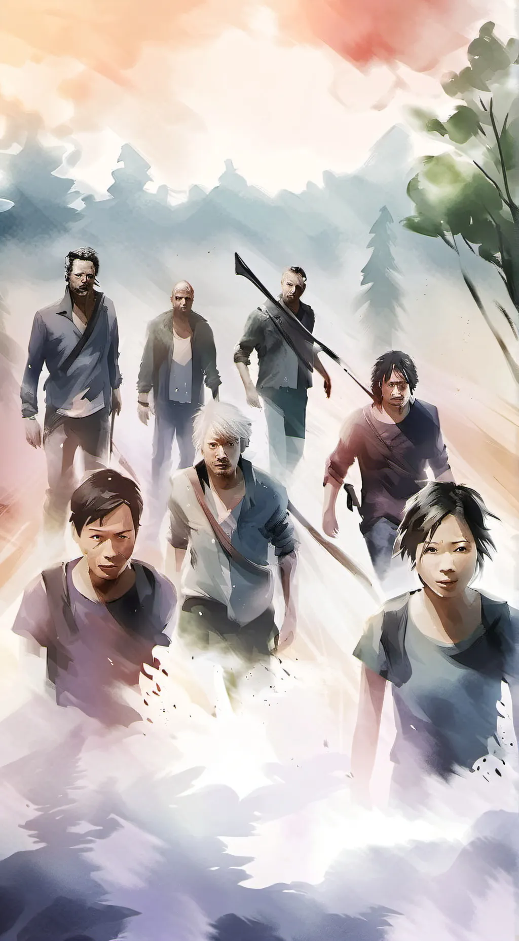 ai character: Twd background