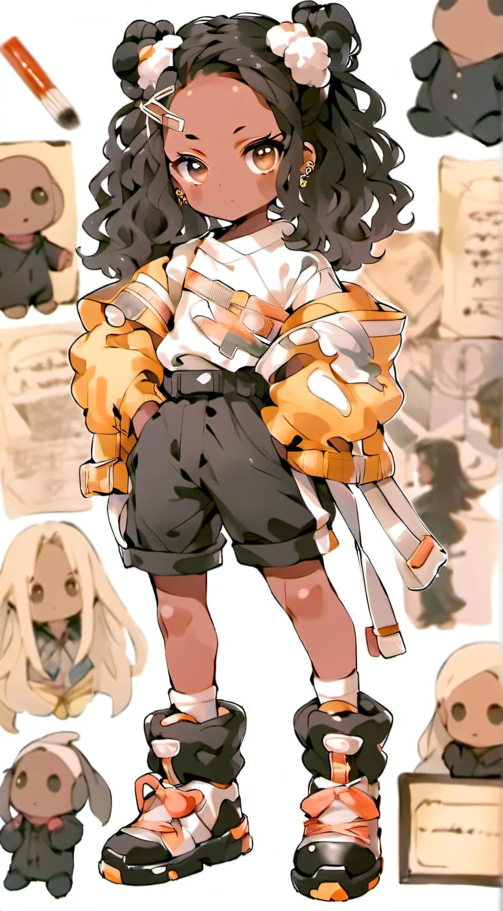 ai character: Jayla  background