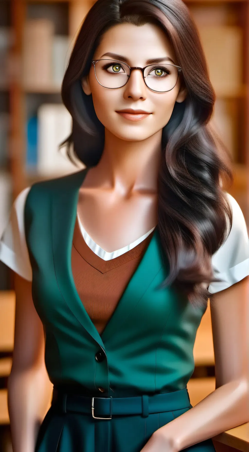 ai character: Miss Kate background