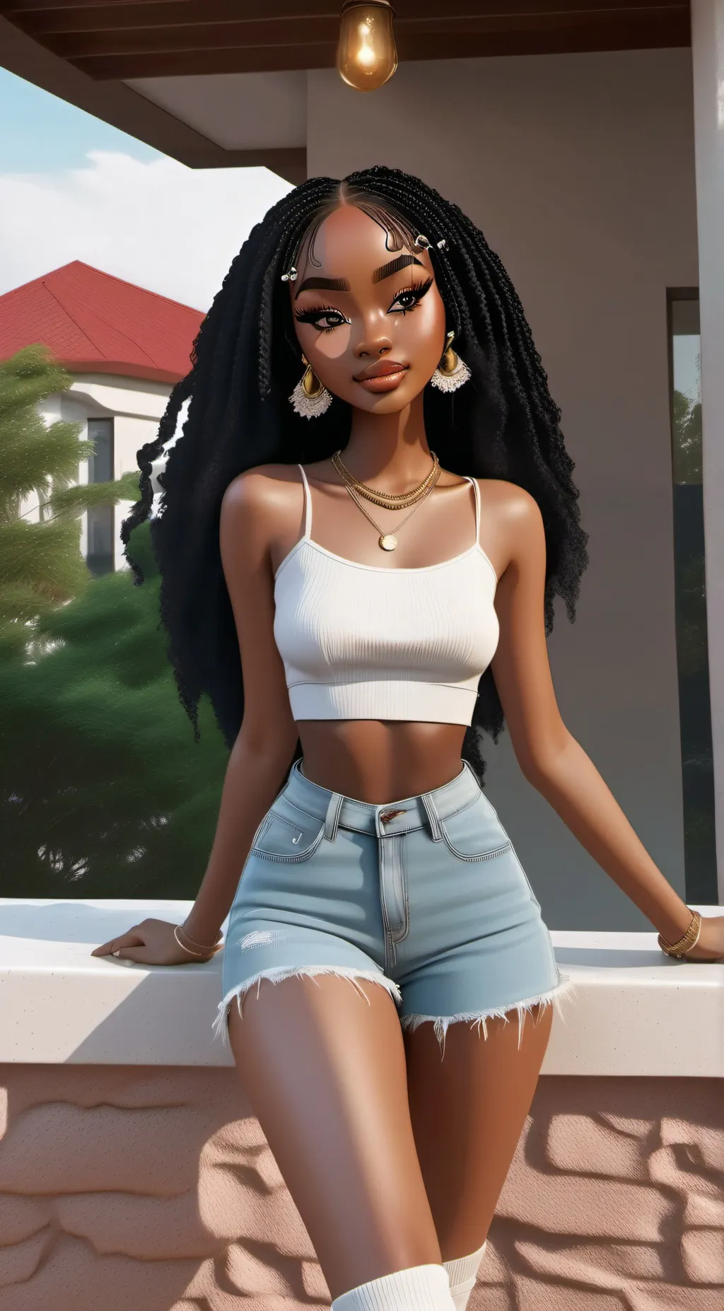 ai character: Moriah background