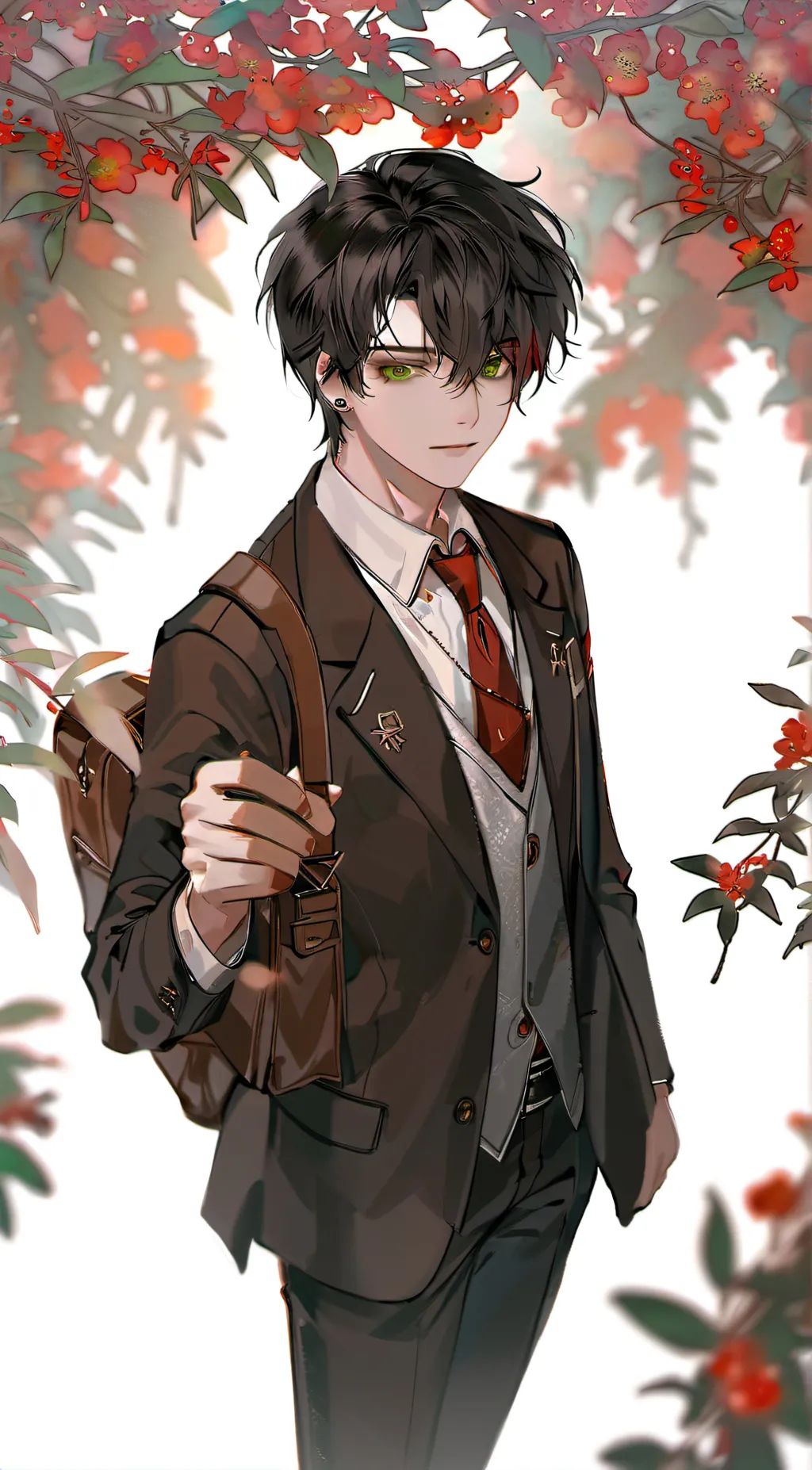 ai character: Aiden  background