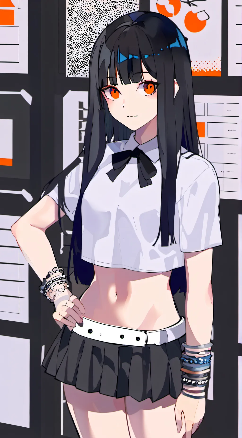 ai character: Mha  background