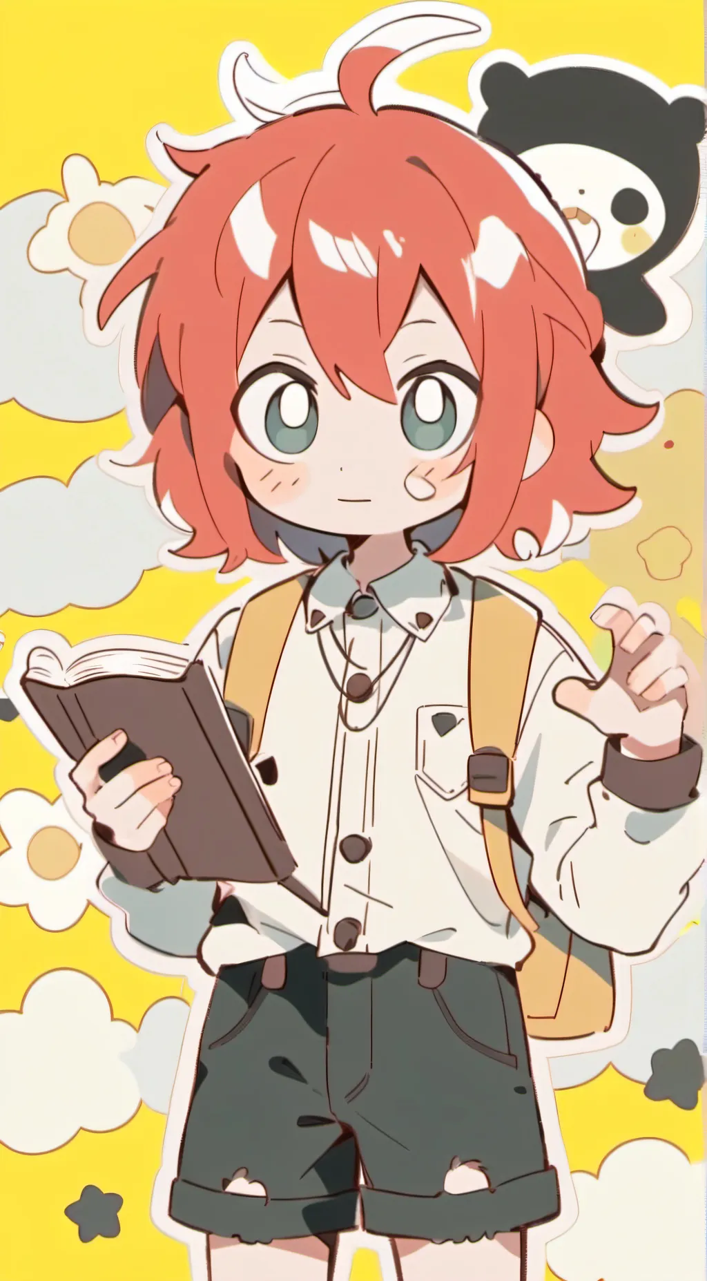 ai character: Chibi background