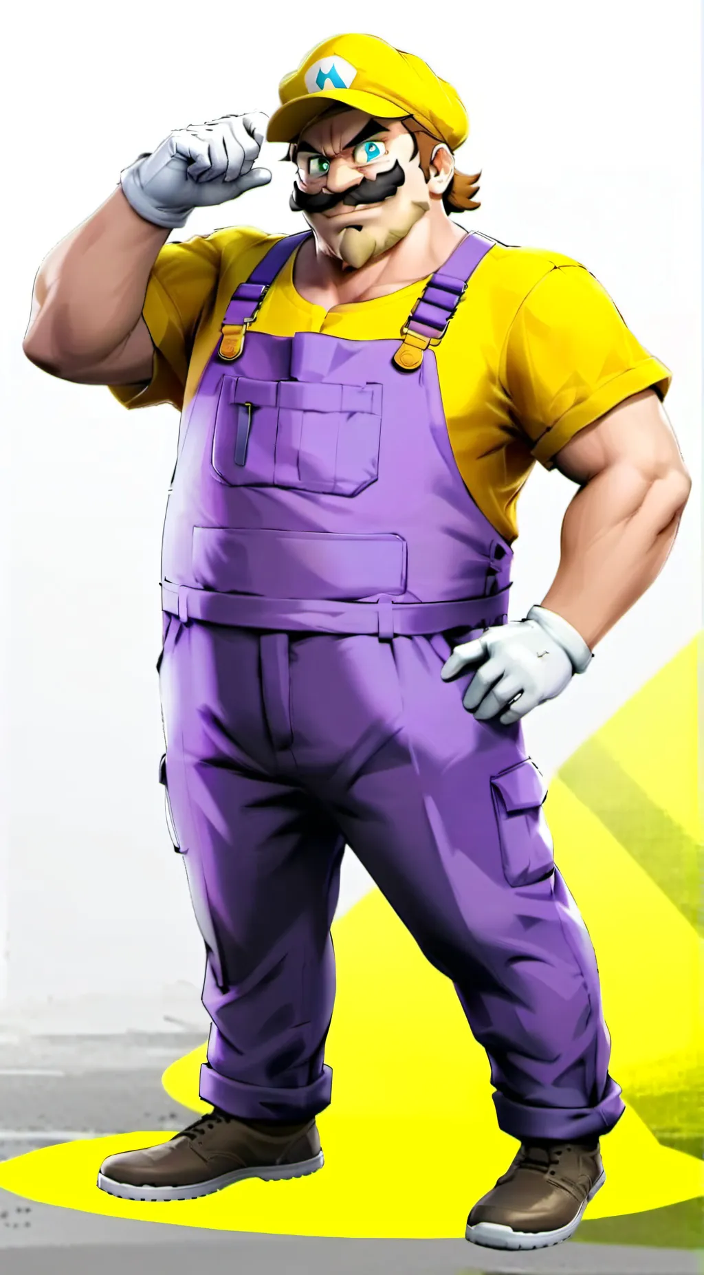 ai character: Wario background