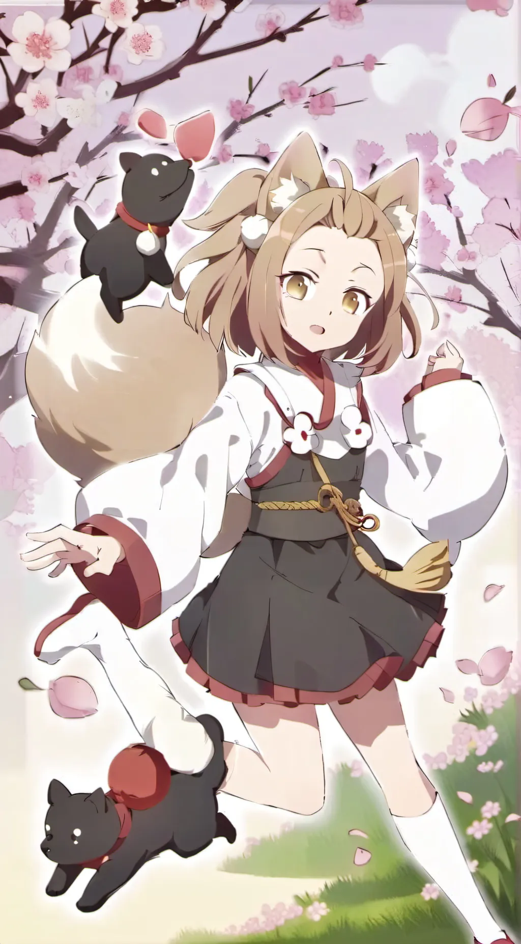 ai character: Ash Blossom background