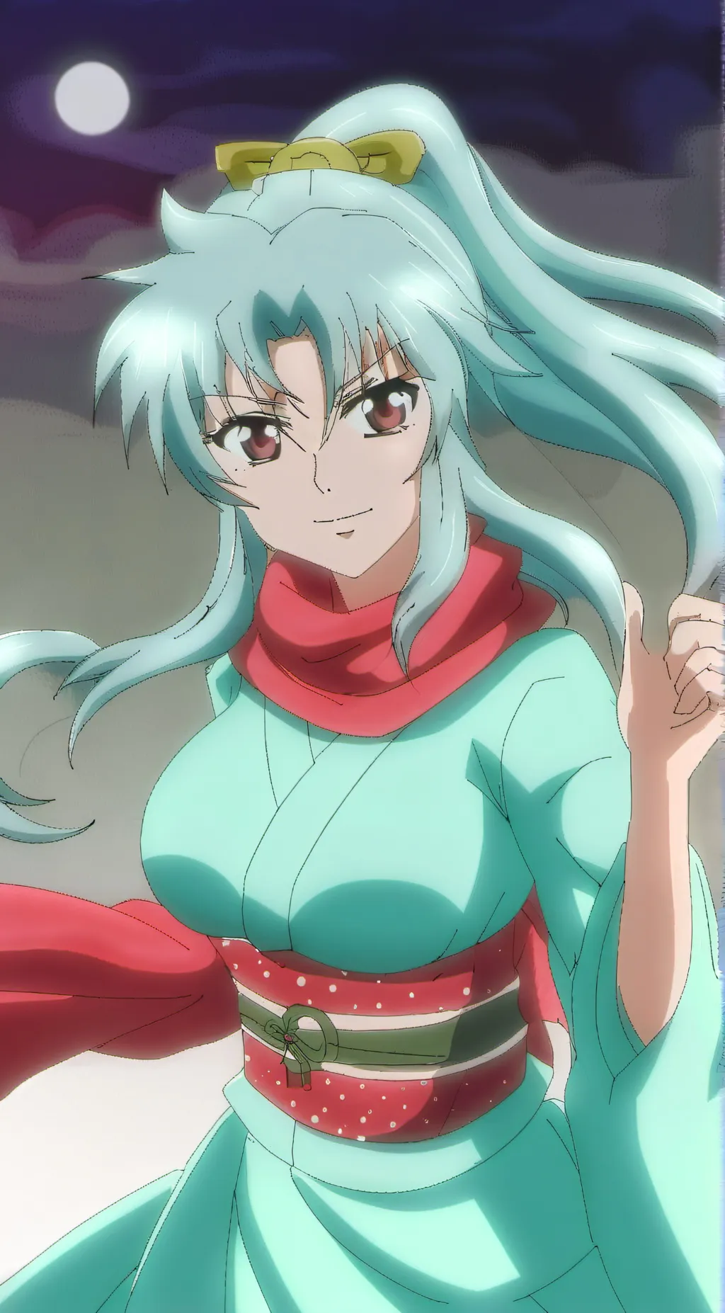 ai character: Tomoe background