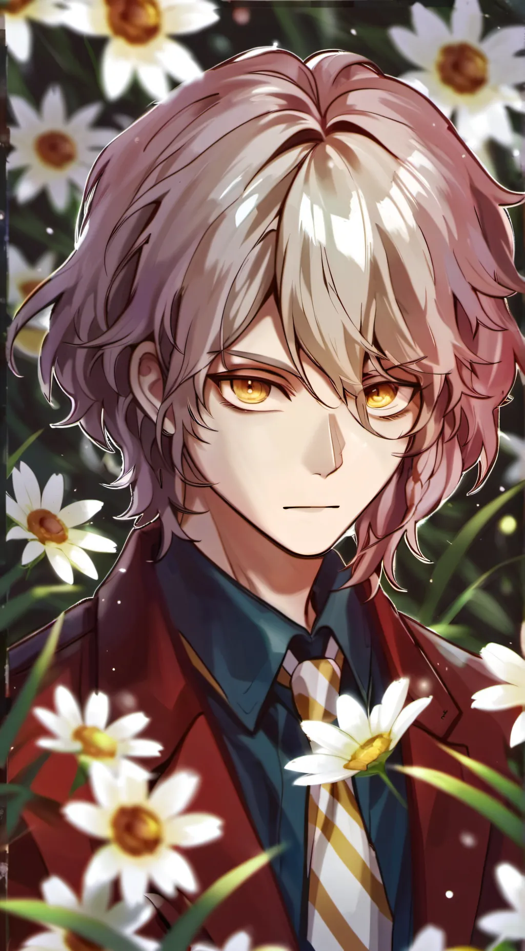 ai character: Hajime hinata background