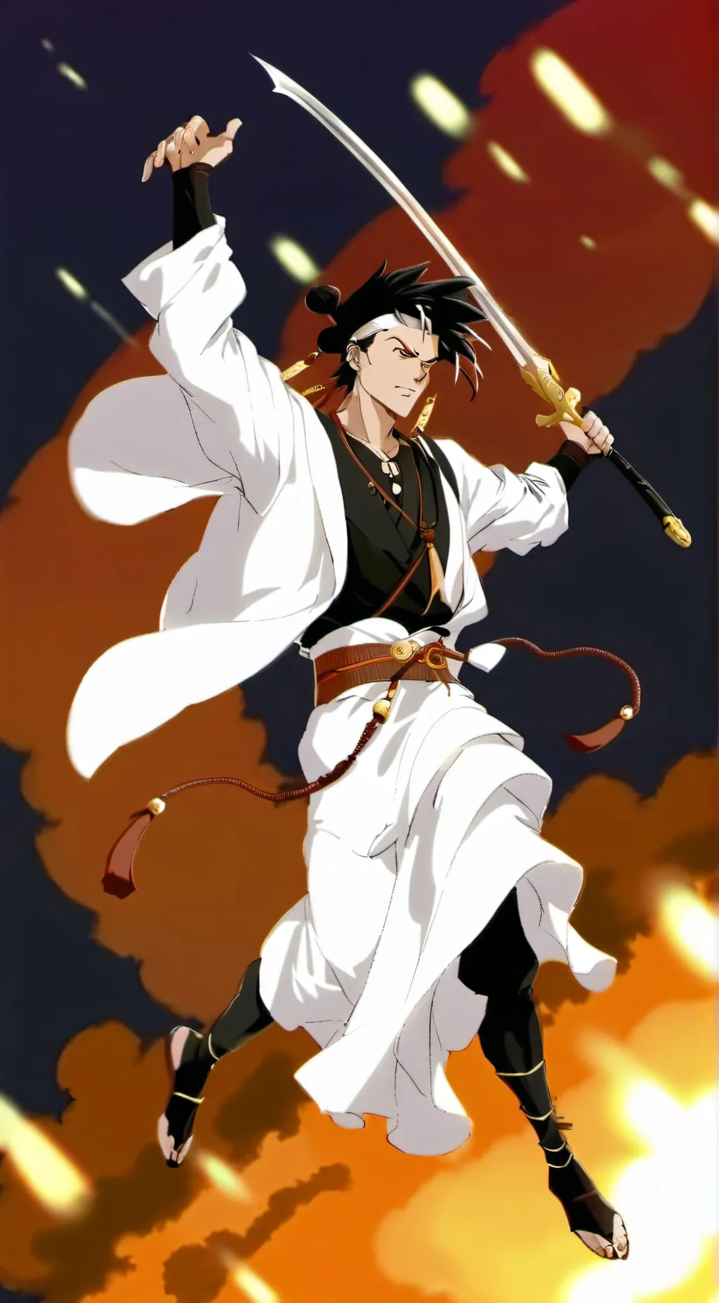 ai character: black moon clan background