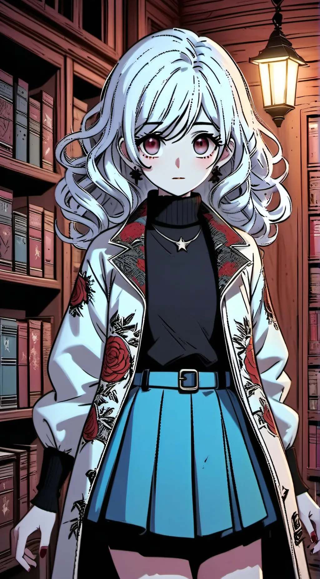 ai character: Uzi background