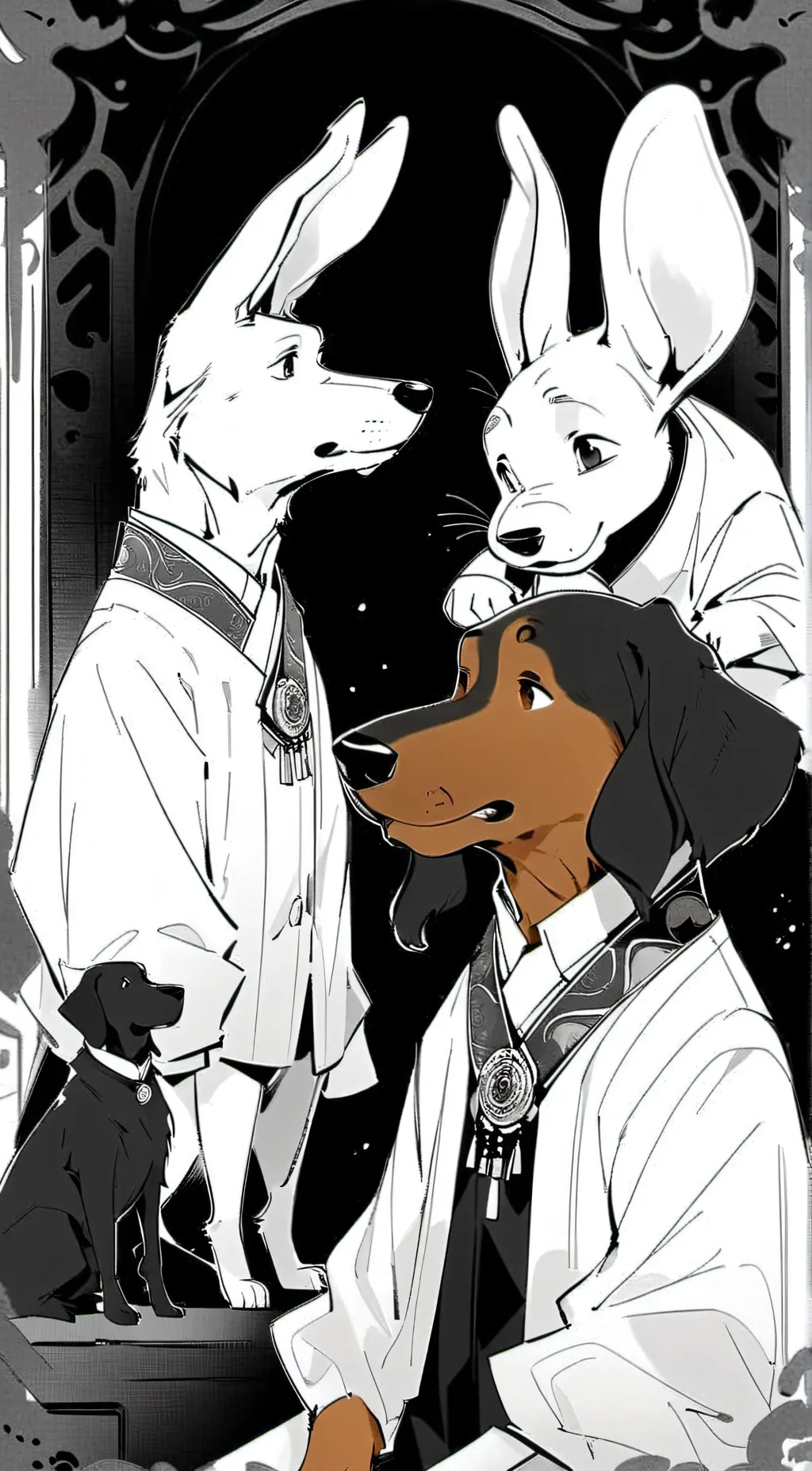 ai character: Sam and Max background