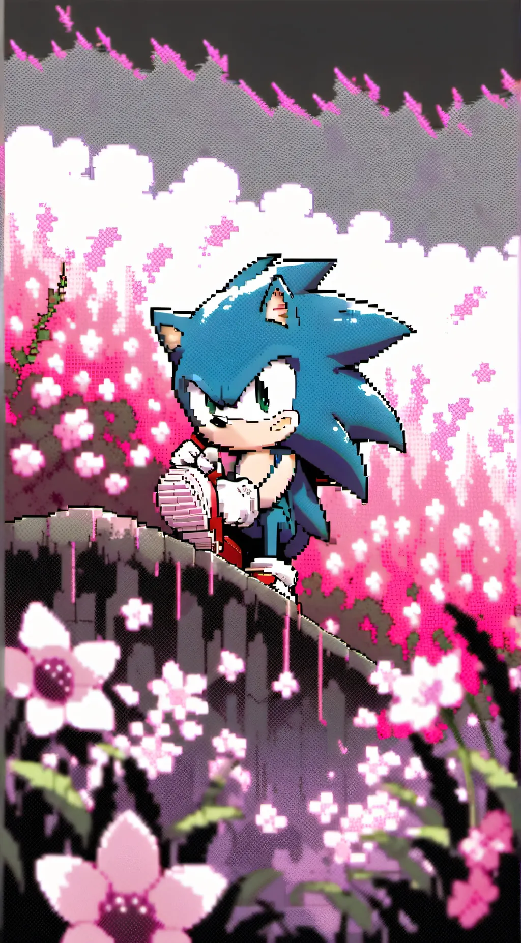 ai character: Noah sonic (Remade background