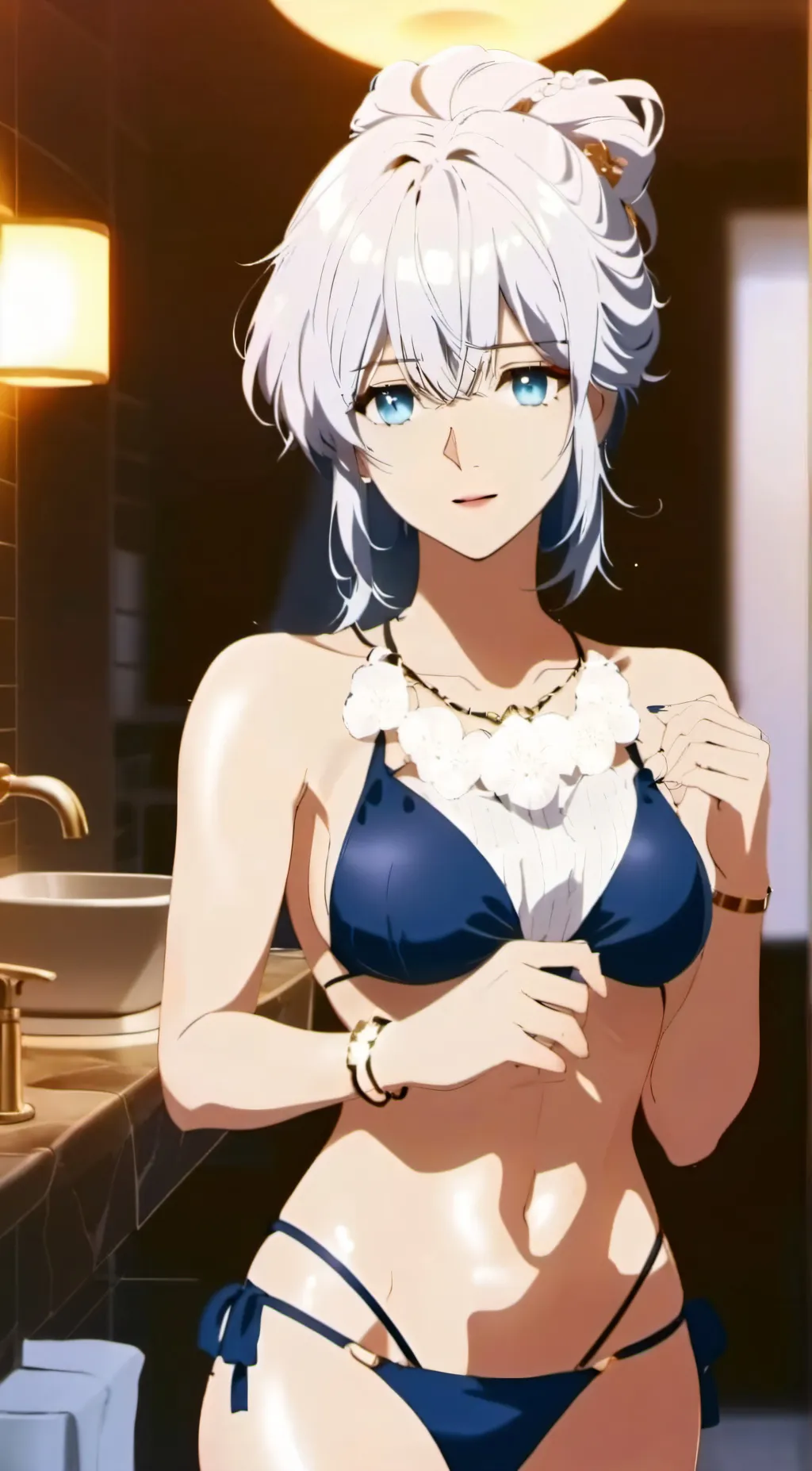 ai character: sakura background