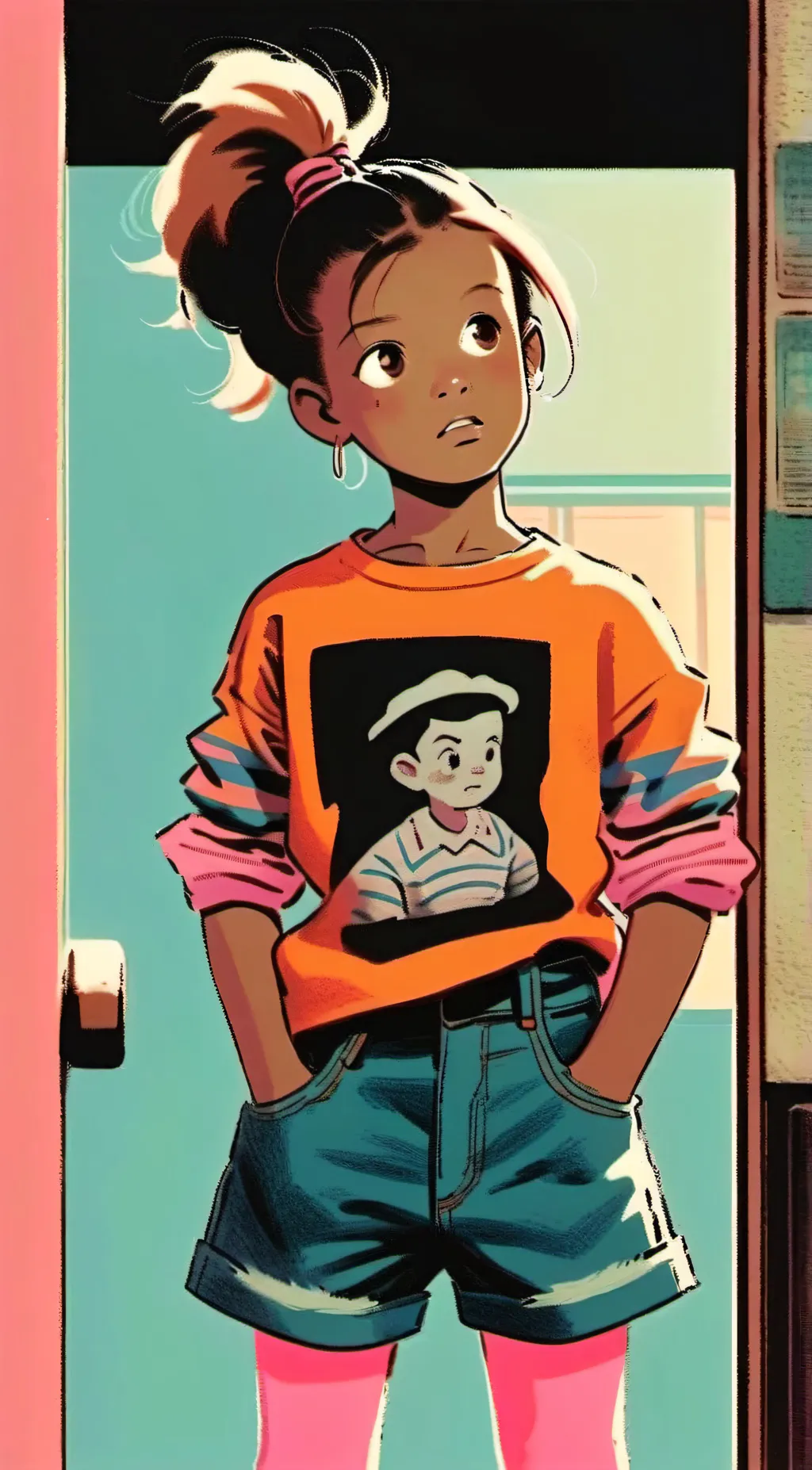 ai character: Mia background