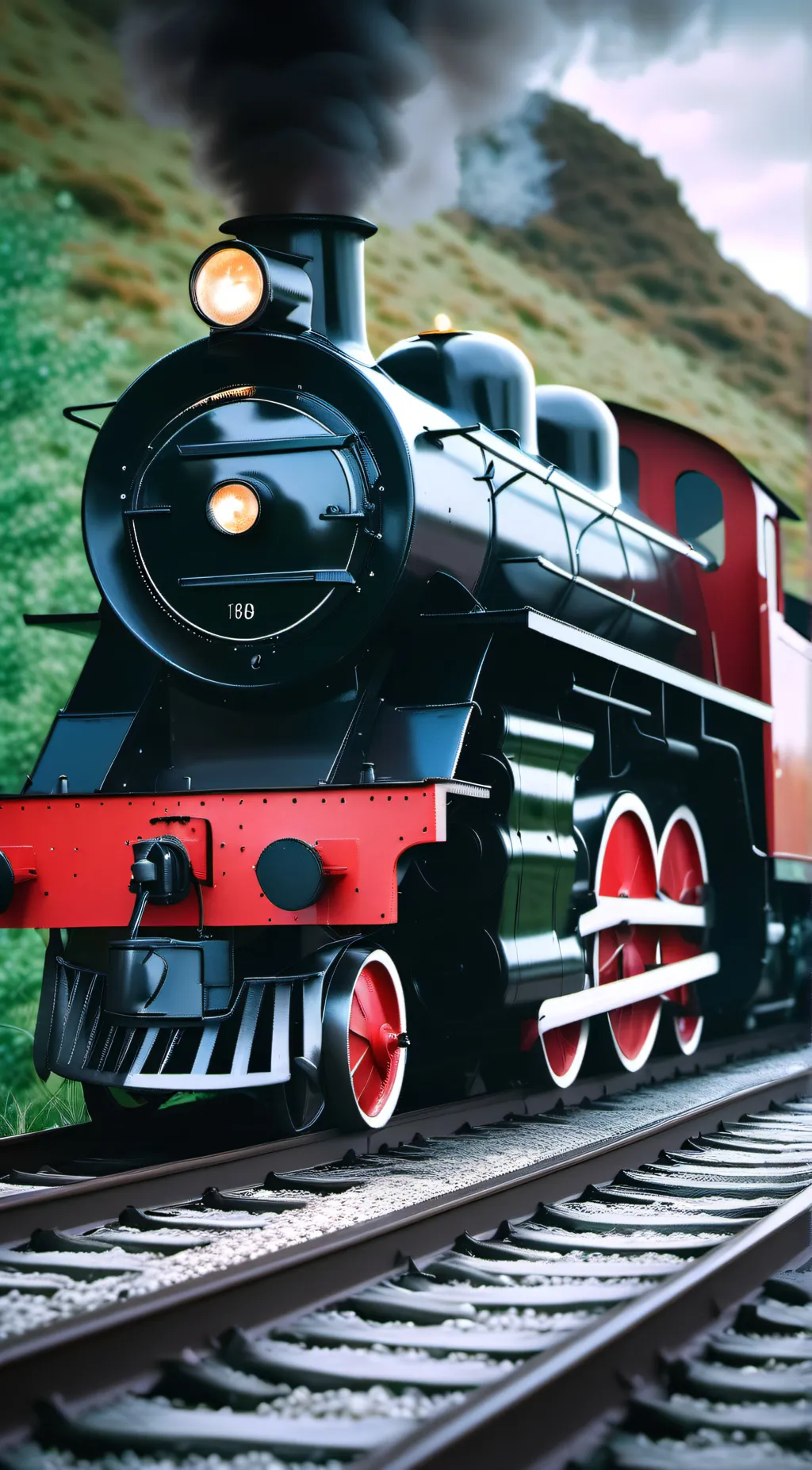 ai character: Choo-Choo Charles  background
