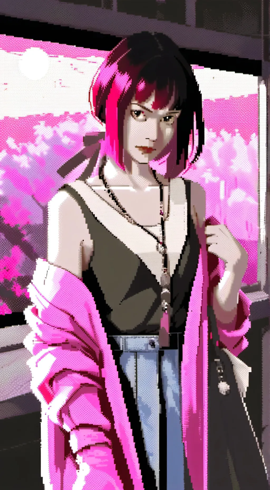 ai character: Rose night background