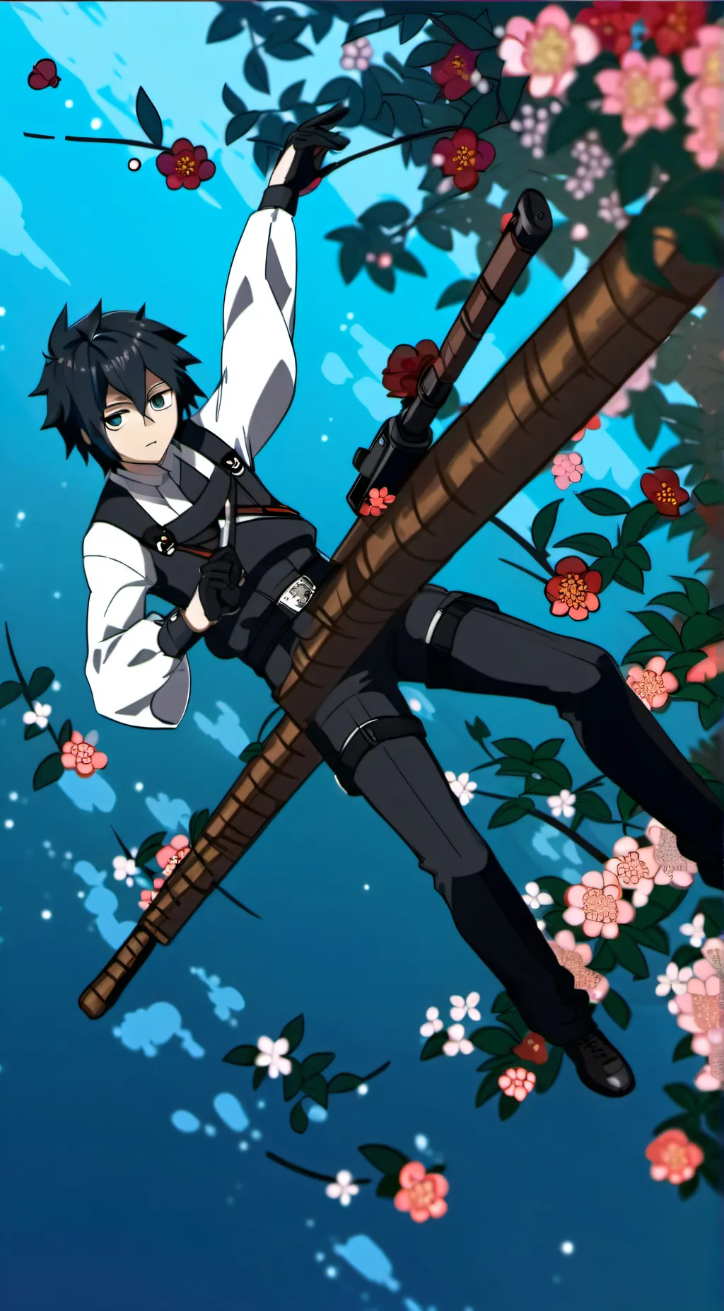 ai character: giyuu Tomioka  background