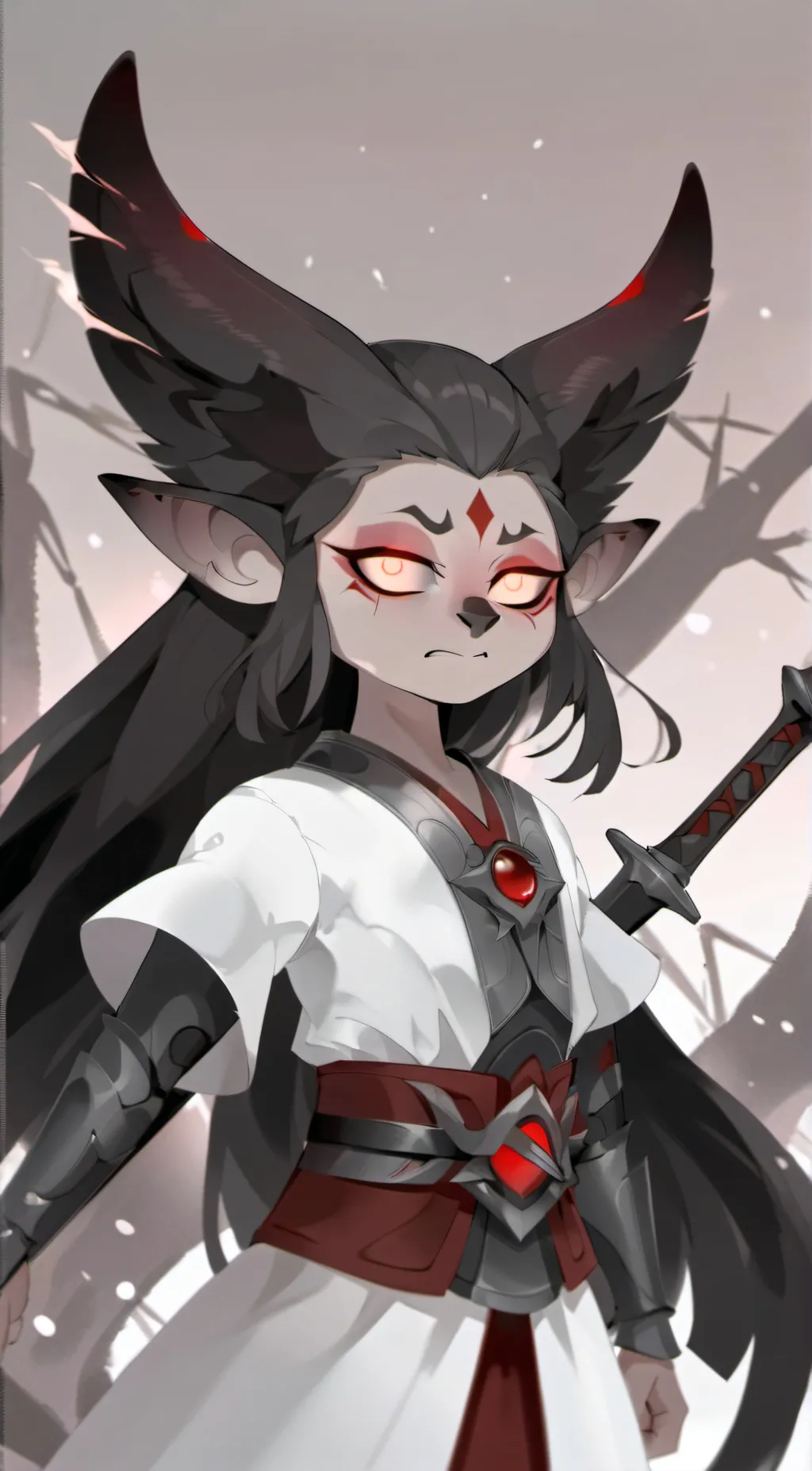 ai character: husk love background
