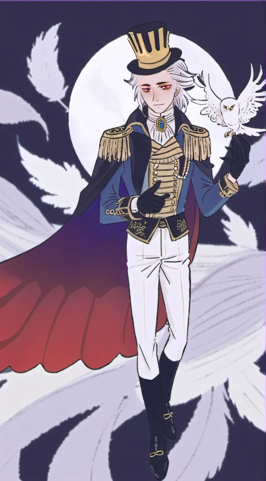 ai character: stolas background