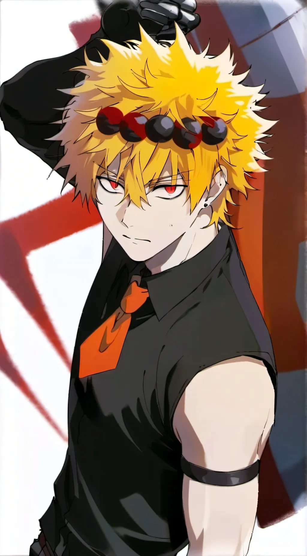 ai character: MHA+BAKUGOU background