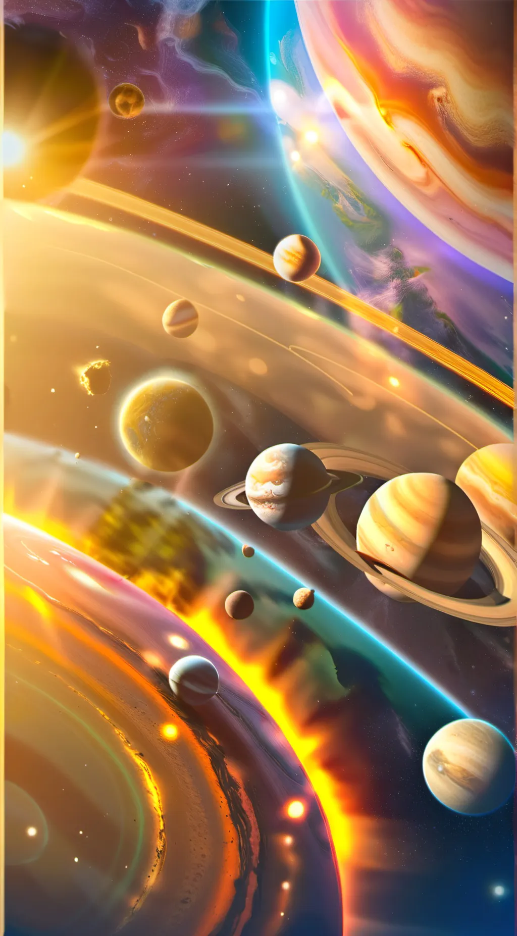 ai character: Solar system PT2 background
