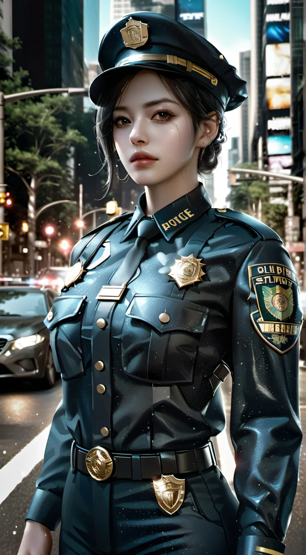ai character: Aria  background
