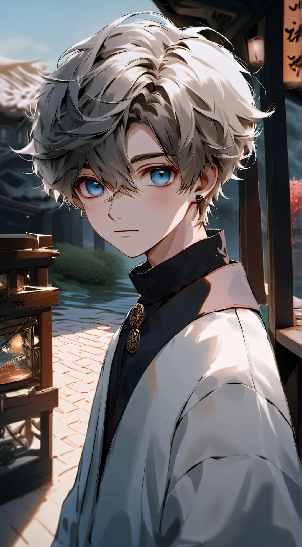 ai character: Louis background